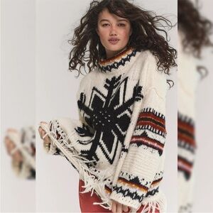 Free People Sundown Sweater XL NEW